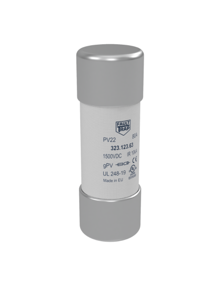 Fuse 1500VDC gPV  25A 22x65mm