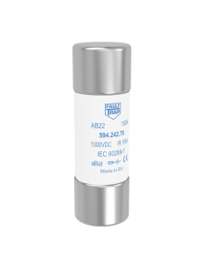 Fuse 1000VDC aBat 70A 22x65mm