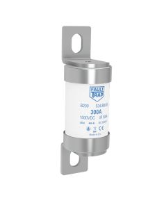 Fuse 1000VDC aBat 63A 38x127mm surface mount, fixing centres 99mm