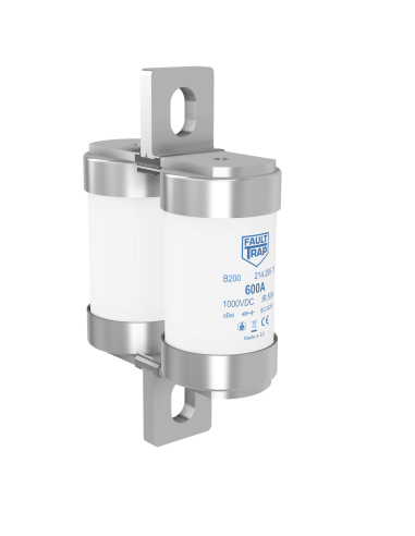 Fuse 1000VDC aBat 500A 2x38x127mm fixing centres 99mm