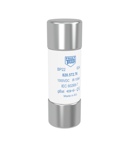 Fuse 1000VDC gBat 16A 22x65mm