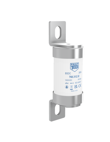 Fuse 1000VDC aBat  300A 38x127mm axial terminals, fixing centres 99mm