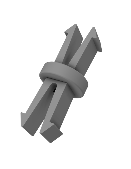 Assembly pin for ZVJM 10x38mm fuse holders