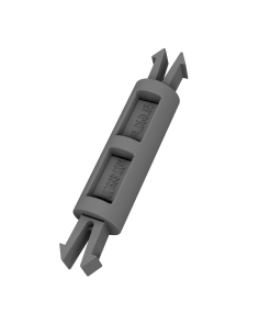 Spacer for ZPYT 22x65mm fuse holders 3DIN
