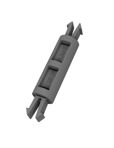 Spacer for ZPYT 22x65mm fuse holders 3DIN