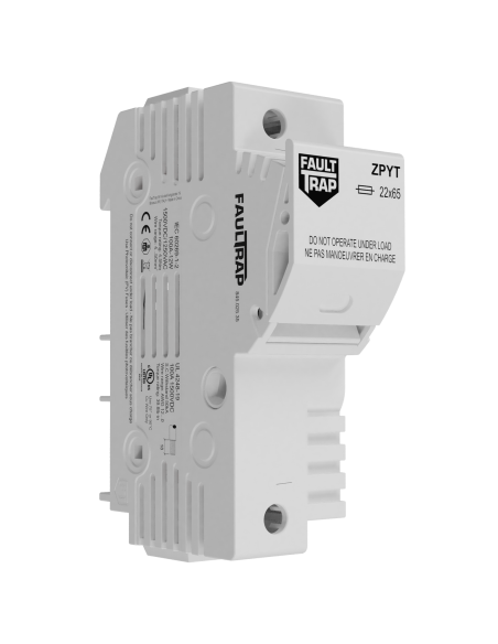 Fuse holder 1250VAC/1500VDC 100A 22x65mm 1 pole