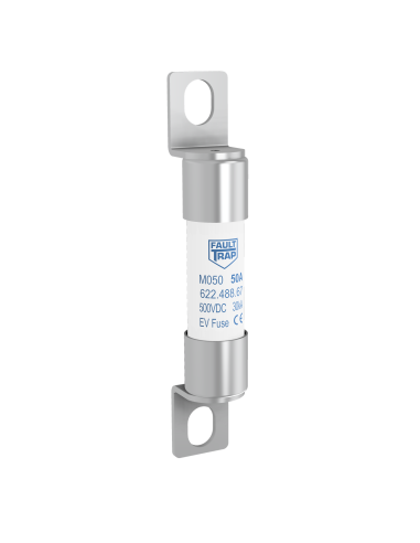 Fuse 500VDC EV-full range 40A 10x38mm surface mount, fixing centres 53mm