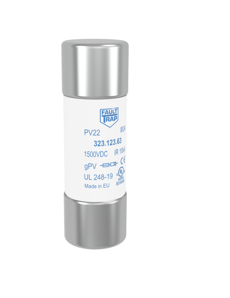 Fuse 1500VDC gPV  25A 22x65mm