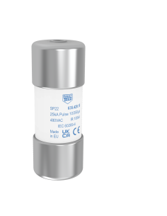 Fuse 480VAC 22x58mm for protection of SPD with Iimp up to 25kA 10/350µs - with stricker
