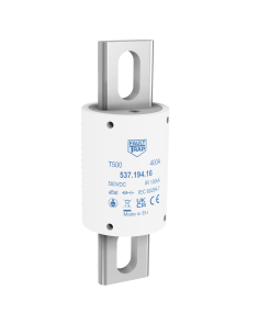 Fuse 500VDC aBat 400A 38x109mm fixing centres 80mm