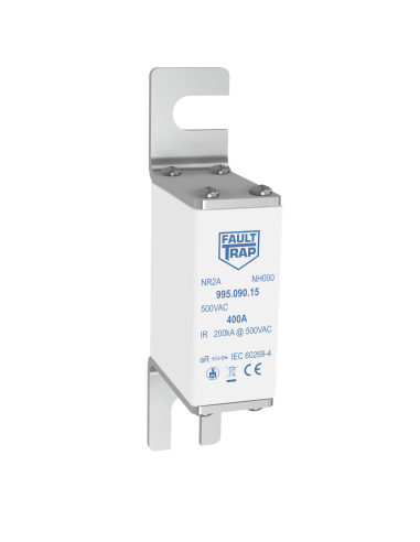 Fuse 690VAC/700VDC aR 32A DIN000/80 without indicator and without lug for microswitch fitting - fixing centres 80mm