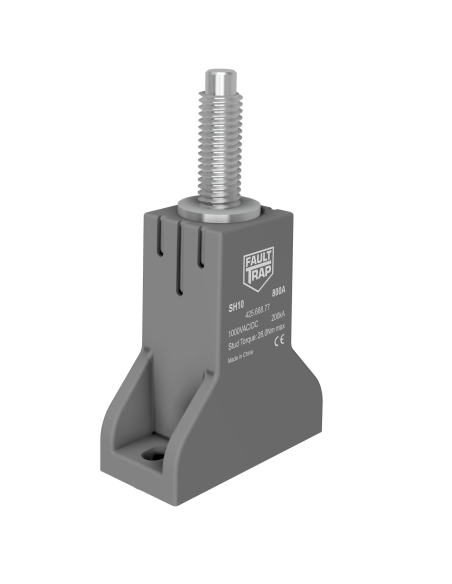 Stud fuse holder M10 without washer and nut