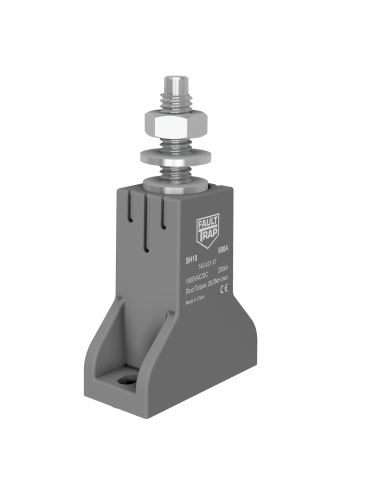 Stud fuse holder 3/8-16 UNC with washer and nut